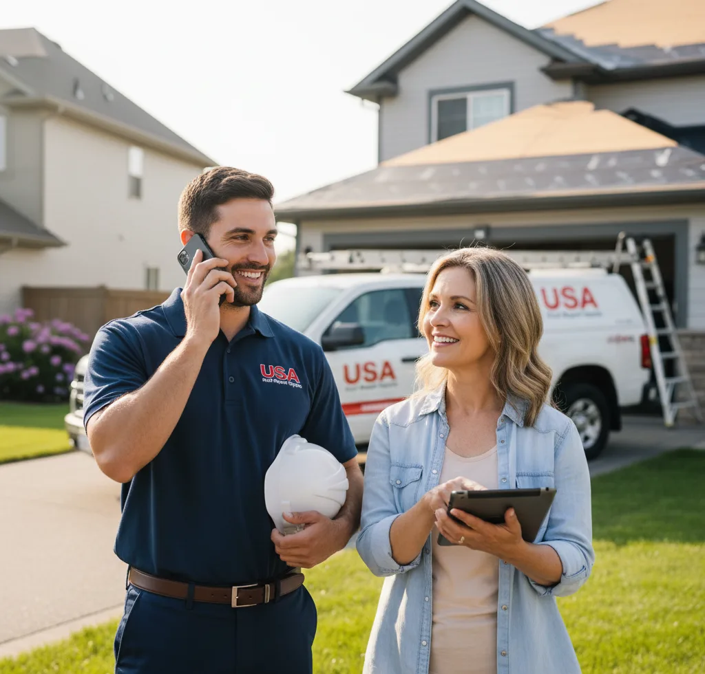 USA Roof Repair Experts customer support in Aylett